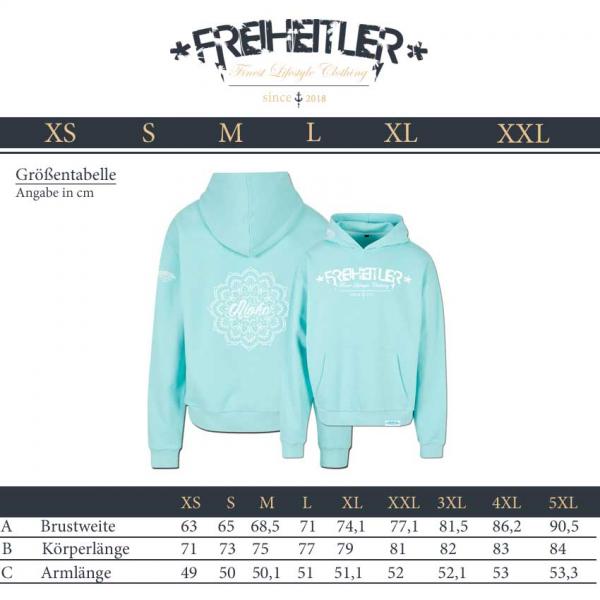 Luxury Aloha Oversized Hoodie Unisex Karibik