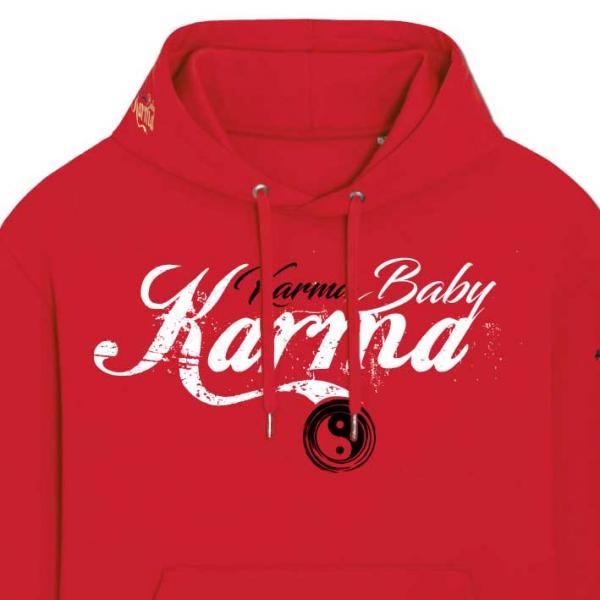 Juwelery Bio Hoodie Red Karma Unisex