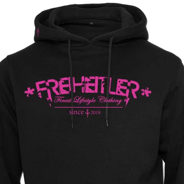 Traumfänger Hoodie Schwarz Pink Unisex