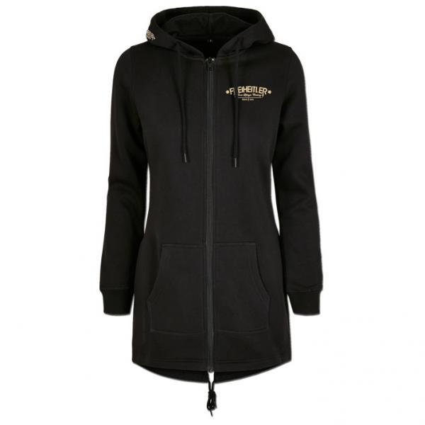 Pusteblume Sweat Parka Schwarz Damen