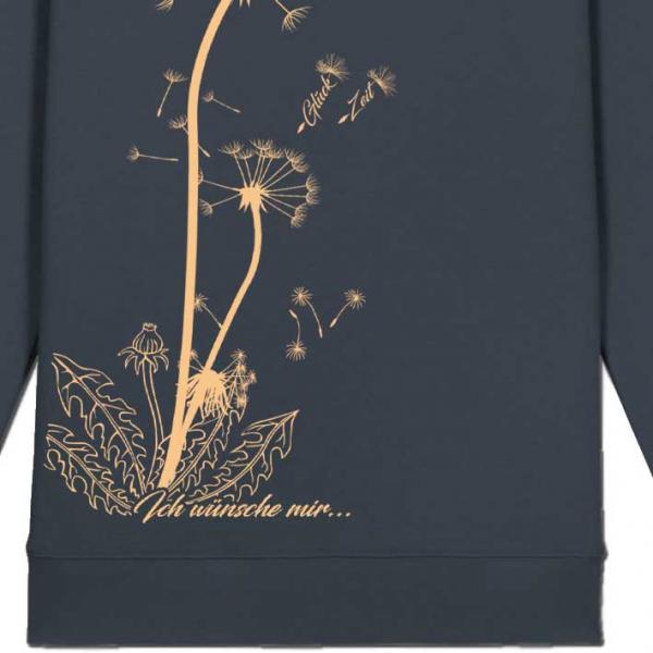 Bio Premium Pusteblume Hoodie Ink Unisex