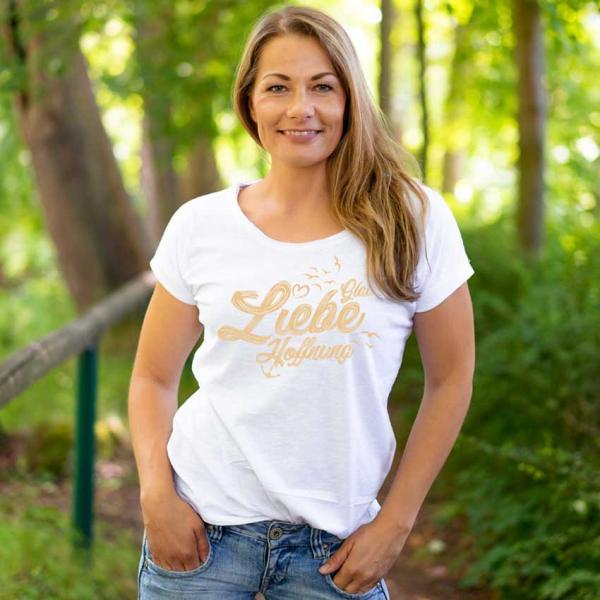 Glaube Liebe Hoffnung Long Girlie