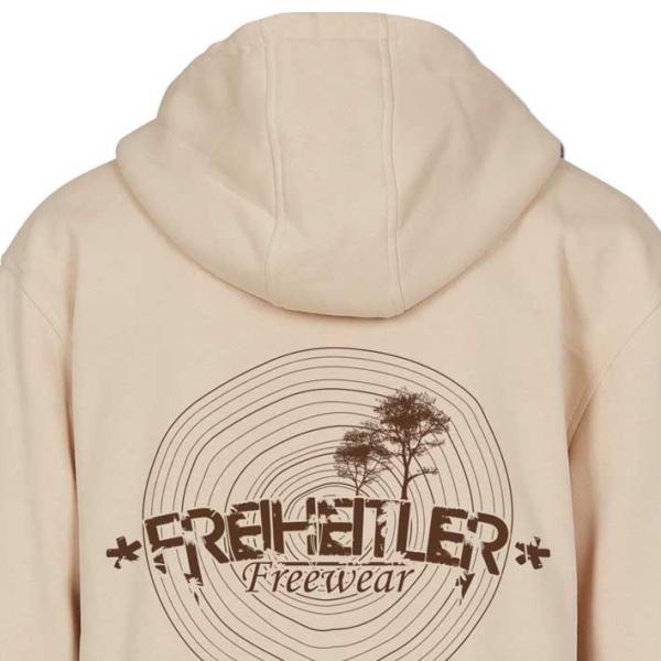 Holzscheibe Pull Hoodie Sand Unisex