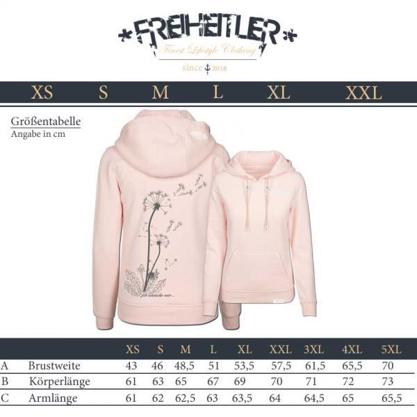 Pusteblume Hoodie Damen Rosa