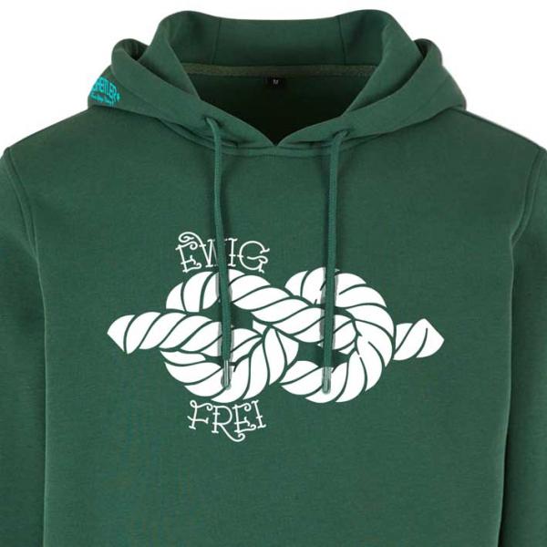Ewig Frei Hoodie Segel Unisex