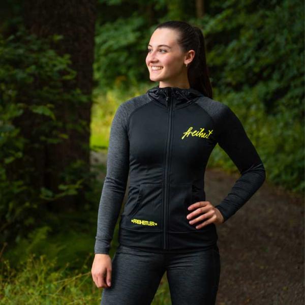 Sports Set Schwarz Neon Damen