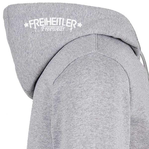 Blume des Lebens Hoodie Unisex Hellgrau