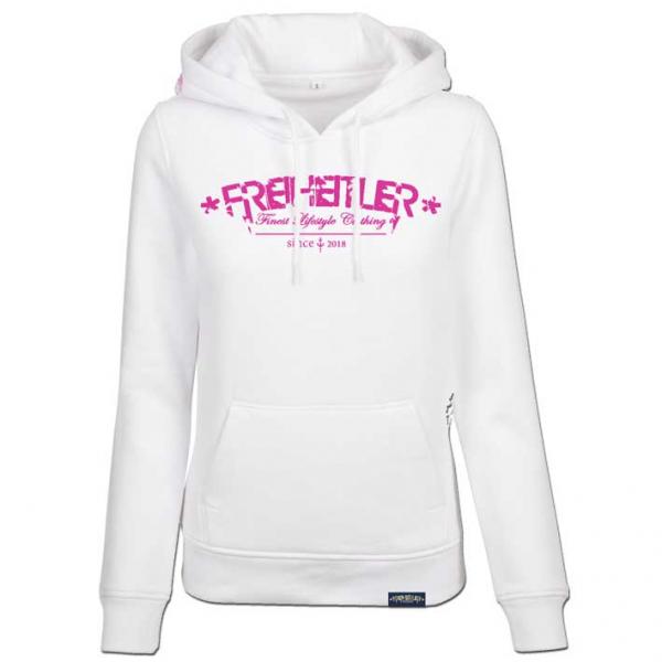 Werte Anker Hoodie "29.565" Weiß Damen