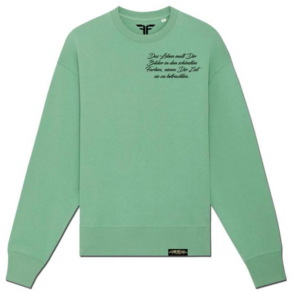 Bio Premium Leben Sweater Minze