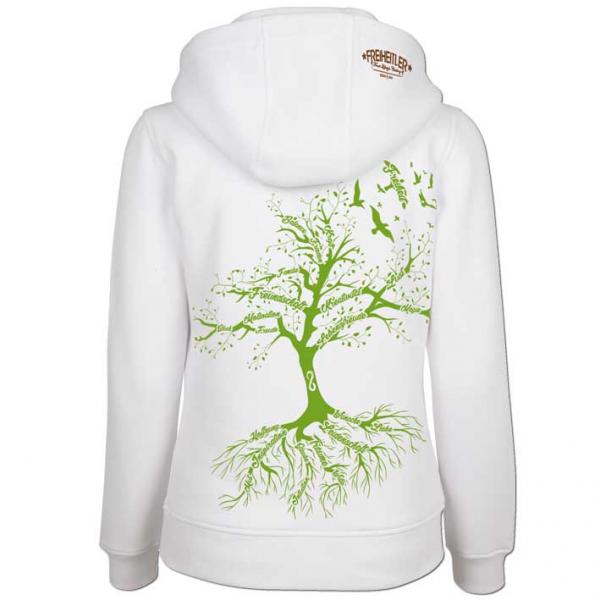 Nature Hoodie "29.565" Weiß Damen