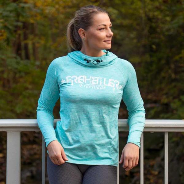 Sports Highneck Hoodie Damen