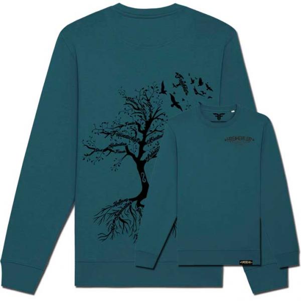 Bio Premium Sweater Nature Smaragd