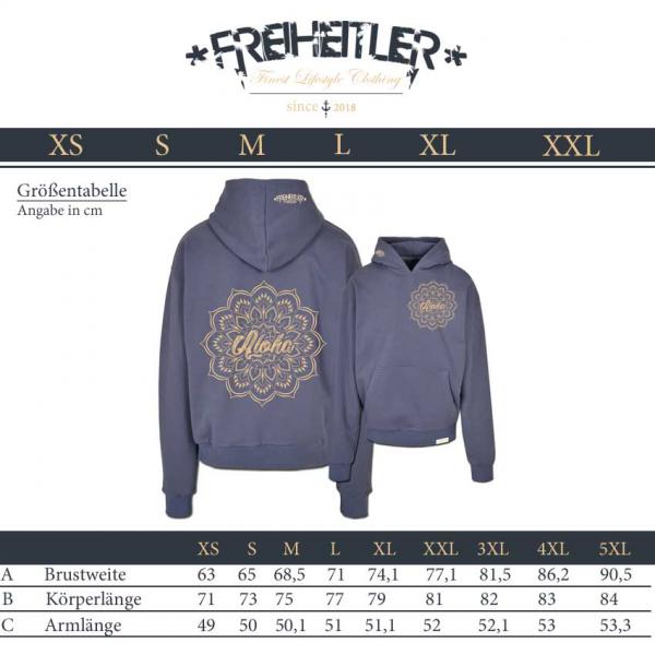 Luxury Aloha Oversized Hoodie Unisex