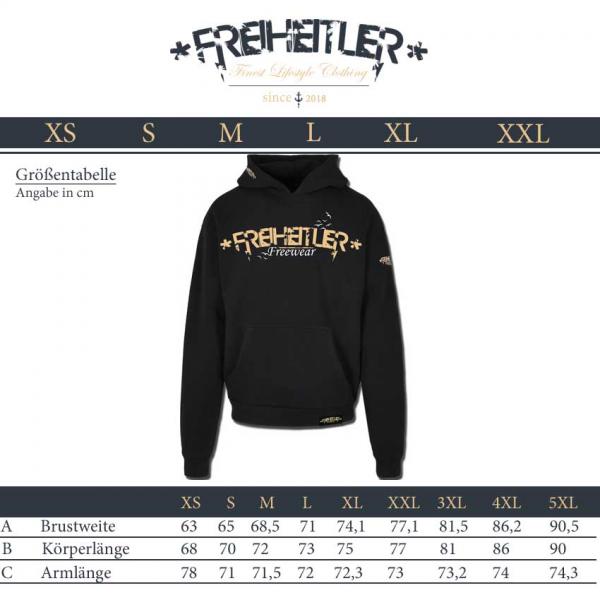 Luxury Oversized Hoodie Black Birds Unisex