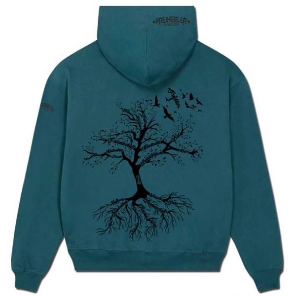 Bio Luxury Nature Oversized Hoodie Smaragd Unisex