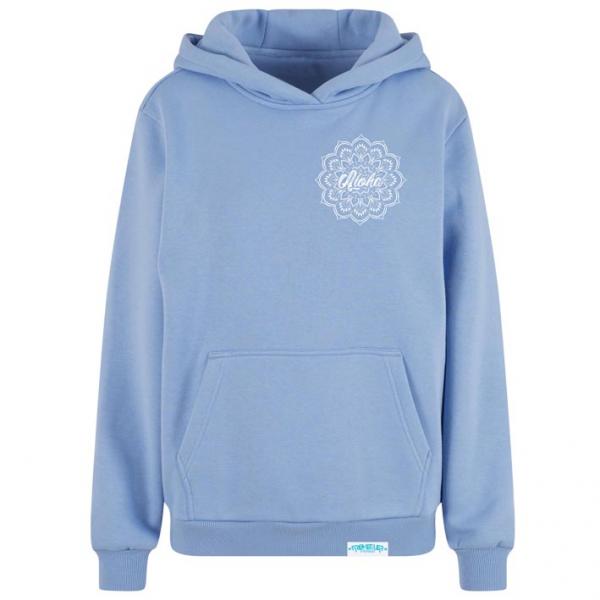 Aloha Kuschel Hoodie Damen Himmel