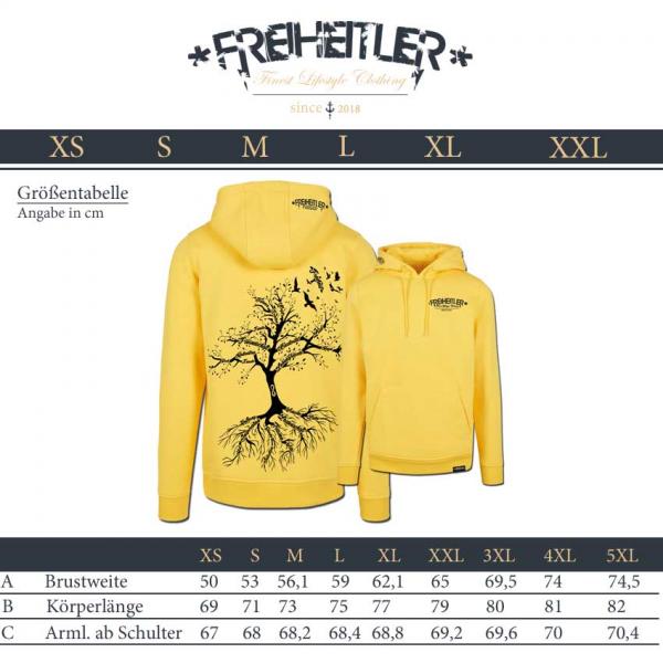 Nature Hoodie Honig Unisex
