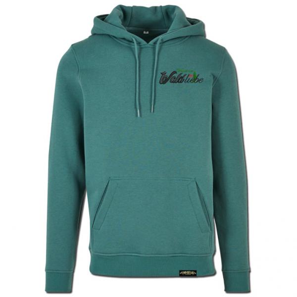 Wald liebe Hoodie Blattgrün Unisex