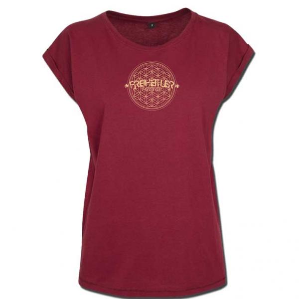 Blume des Lebens Girlie Rot