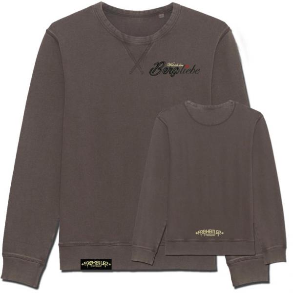 Bio Premium Berg liebe Sweater Vintage Unisex