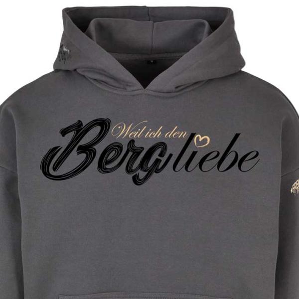 Luxury Berg liebe Oversized Hoodie Unisex Felsen