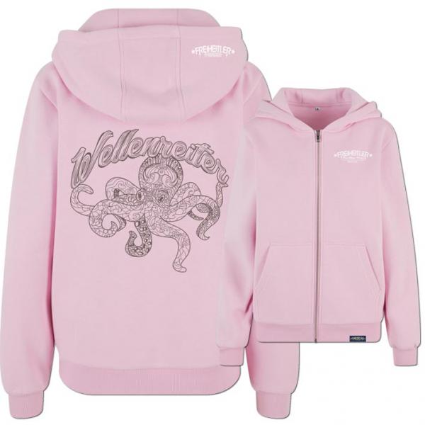 Wellenreiter Kuschel Zipper Flamingo Unisex