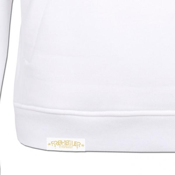 Premium Taube Hoodie Unisex weiß