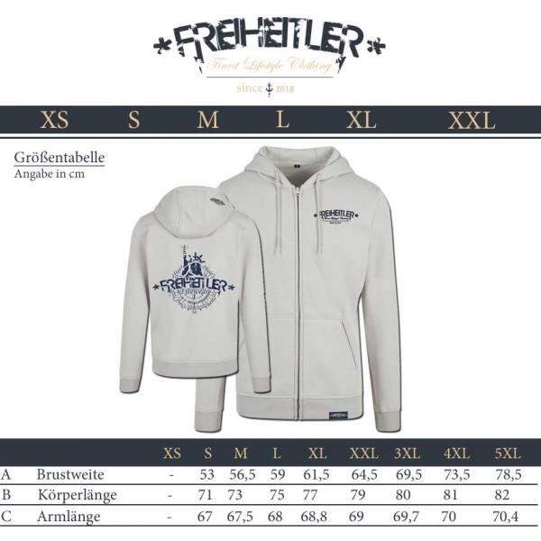 Classic Premium Zipper Hellgrau Unisex