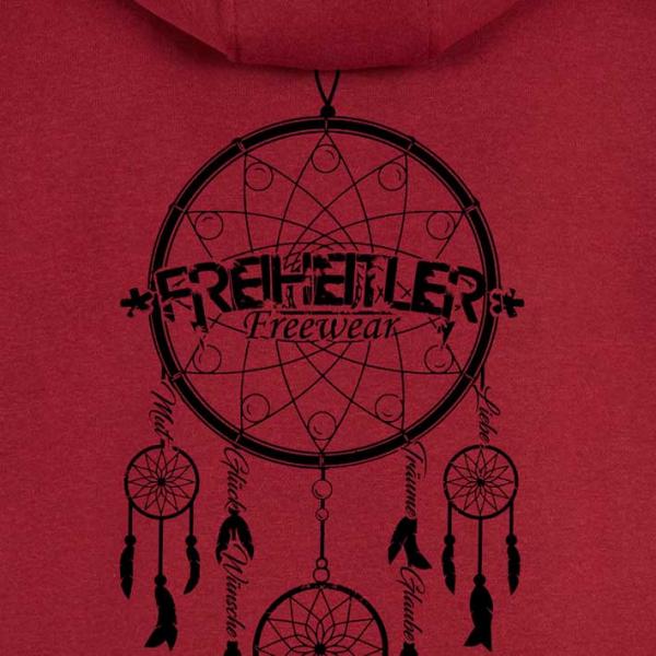 Traumfänger Hoodie Bordeaux Unisex