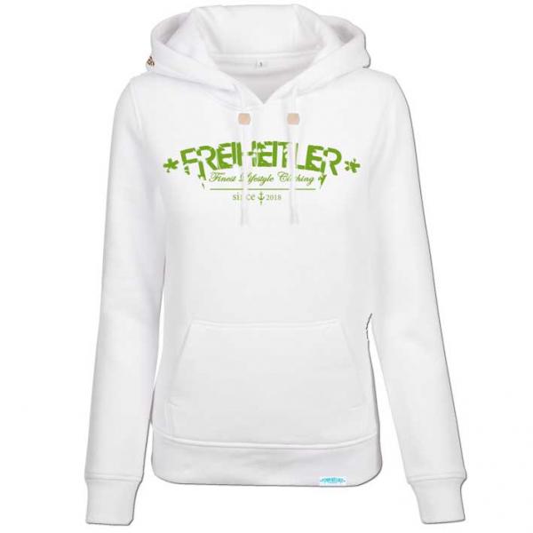 Nature Hoodie "29.565" Weiß Damen