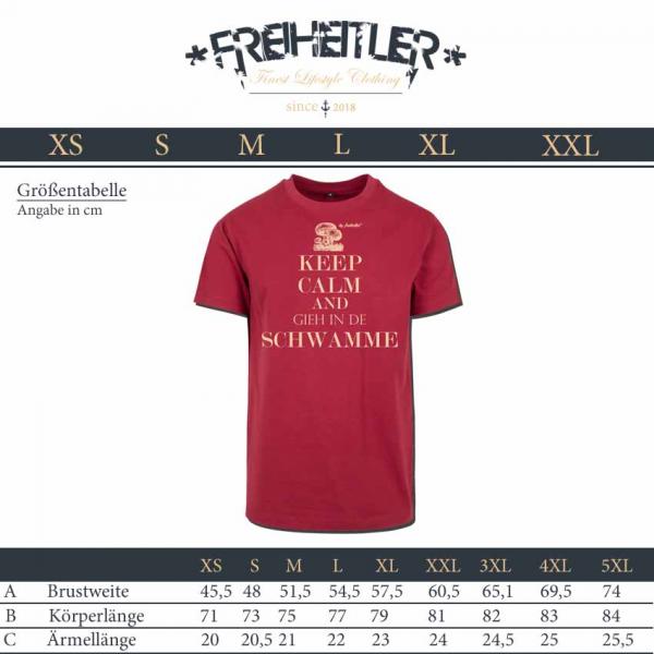 Keep Calm Shirt Männer