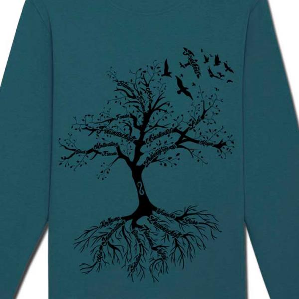 Bio Premium Sweater Nature Smaragd