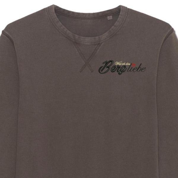 Bio Premium Berg liebe Sweater Vintage Unisex