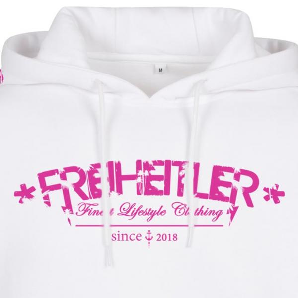 Werte Anker Hoodie "29.565" Weiß Unisex