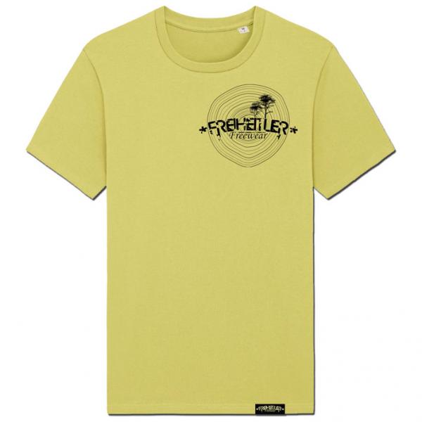 Bio Premium Holzscheibe Shirt Linde Unisex