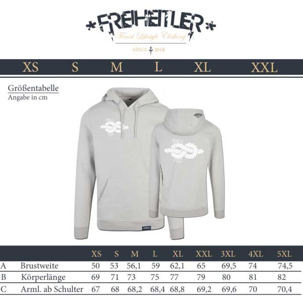 Ewig Frei Hoodie Tau Unisex
