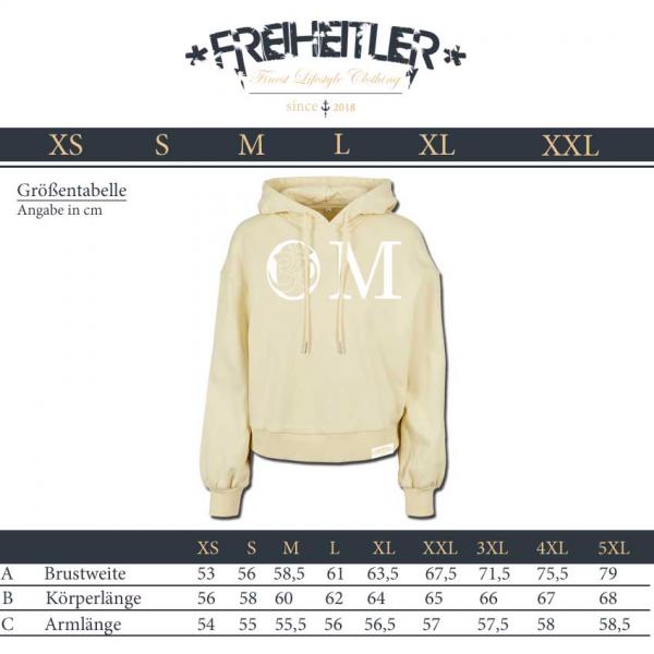 Bio Premium OM Oversized Ladies Hoodie SOFT