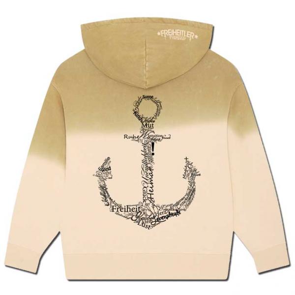 Limited Bio Premium Werte Anker Hoodie Unisex