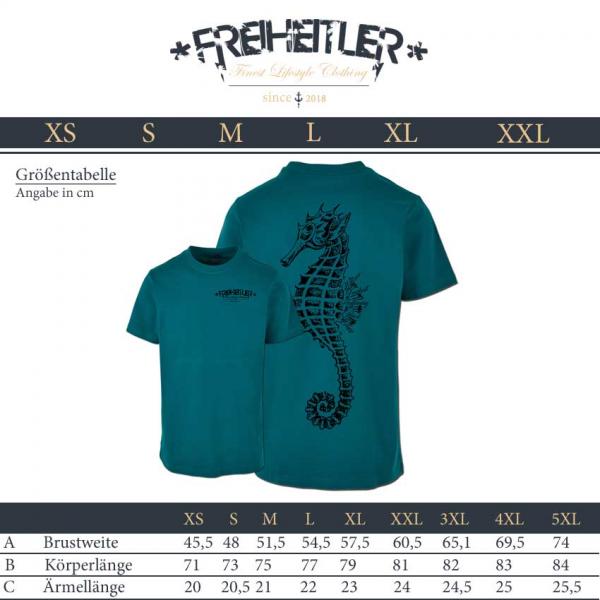 Seepferdchen Shirt Smaragd