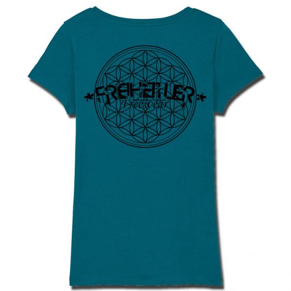 Bio Premium Girlie Blume des Lebens Ozean