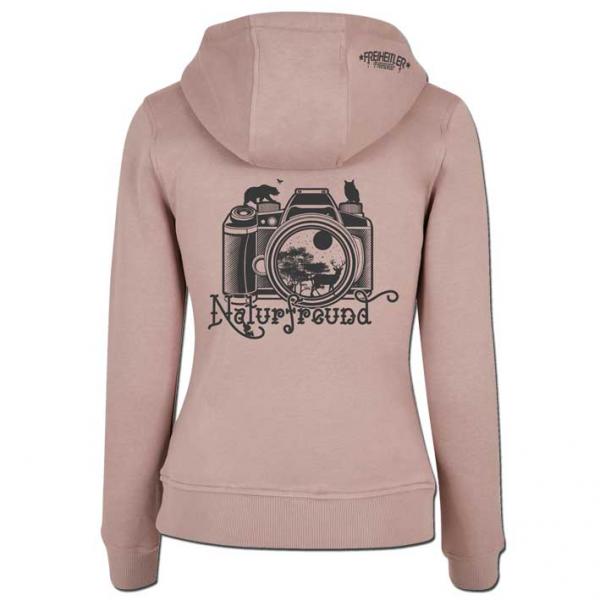 Naturfreund Hoodie Damen Salz