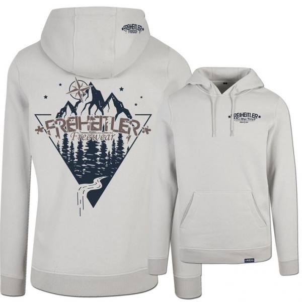 Abenteuer Hoodie Unisex Stein