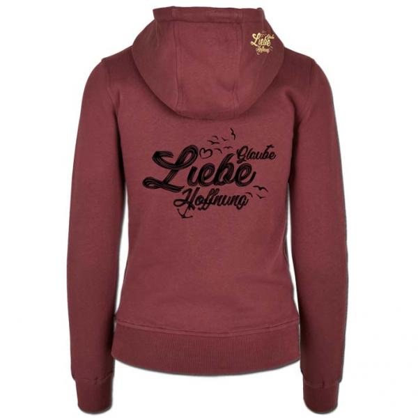 Bio Premium Ladies Hoodie GLH Cherry
