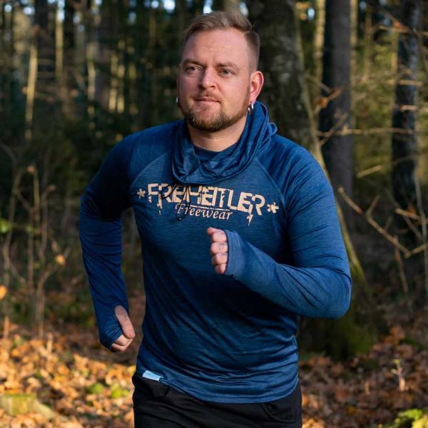 Sports Highneck Hoodie Herren