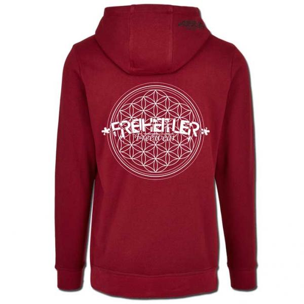 Blume des Lebens Hoodie SET Unisex Rot