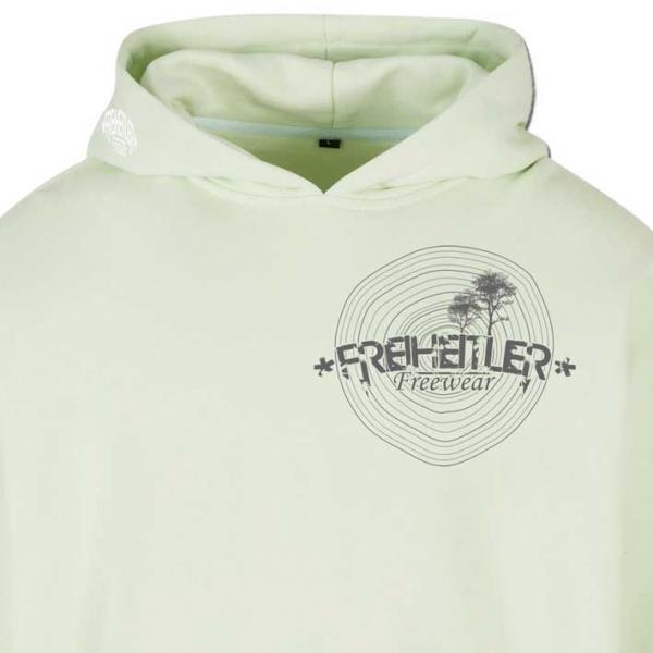 Luxury Holzscheibe Oversized Hoodie Unisex Lichtung