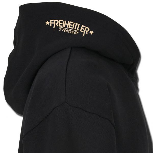 Luxury Oversized Hoodie Black Birds Unisex