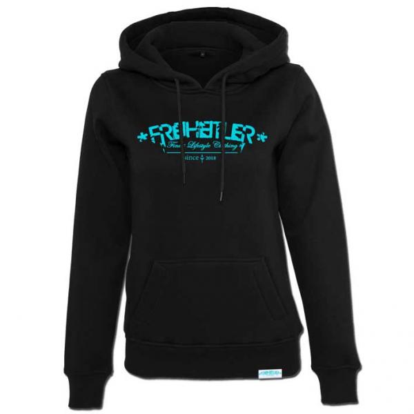 Nature Hoodie "29.565" Schwarz Damen