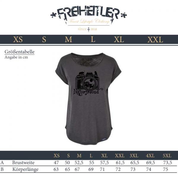 Naturfreund Long Girlie Felsen