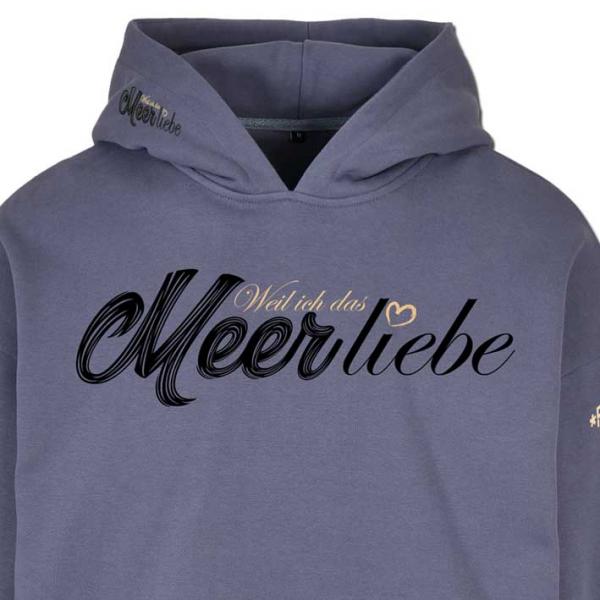 Luxury Meer liebe Oversized Hoodie Unisex